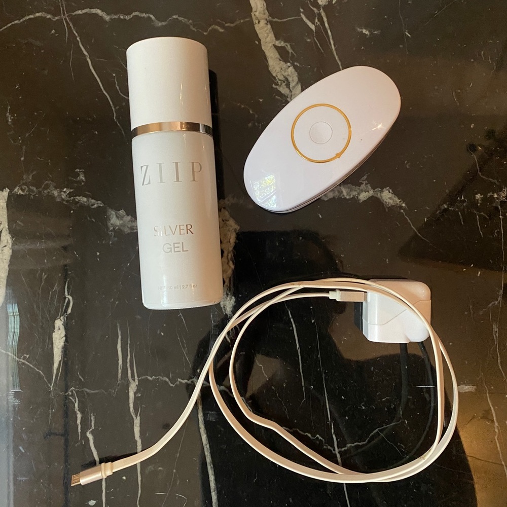 Ziip nano current device with silver gel
